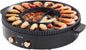 VEVOR Hot Pot with Grill, 1800W 2-in-1 Electric Smokeless Grill and Hot Pot, Korean BBQ Shabu Shabu Hotpot with Separate Dual Temperature Control, Non-Stick Pan, for 2-8 People Family Dining