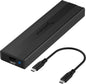 SABRENT M.2 NVMe Enclosure, 10Gbps Tool-Free SSD NVME PCIe SSD Enclosure USB C 3.2 Gen 2 M.2 Enclosure Reader, PCIe NVMe Adapter, Support UASP Trim for 2280 2260 2242 2230 SSD with heatsink (EC-SNVE)