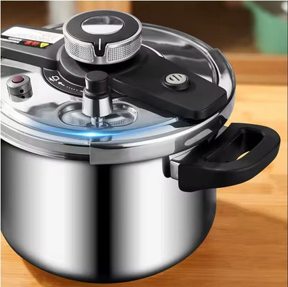Purilite Select 6L Stainless Steel Pressure Cooker – 100kPa Microcomputer Electric Pressure Canner with Non-Stick Pan, 360° Open/Close Safety Lid - PuriLite