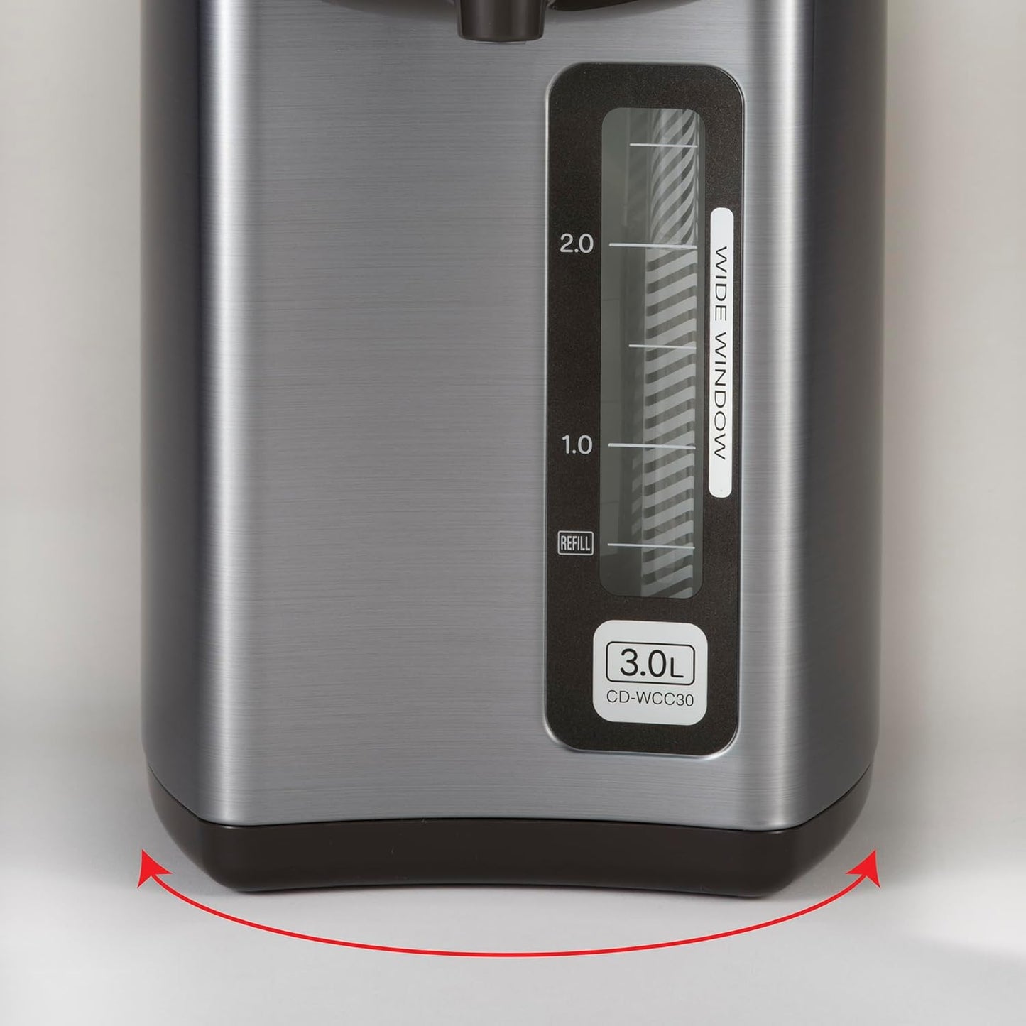 ZOJI Zojirushi CD-WCC30 Micom Water Boiler and Warmer, Silver