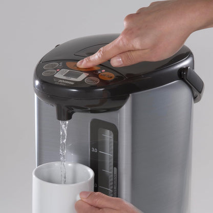 ZOJI Zojirushi CD-WCC30 Micom Water Boiler and Warmer, Silver