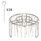 Purilite Select Stainless Steel Vertical Grill Rack – Detachable BBQ Skewer Holder Stand for 12/24/49 Skewers, Even Heat Barbecue Cooking - PuriLite