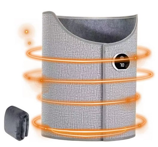 Purilite Select Silent Foldable Leg Warmer Pro – Under Desk Electric Foot Heater with Thermostat, Timer & Auto Shut Off for Office and Home - PuriLite