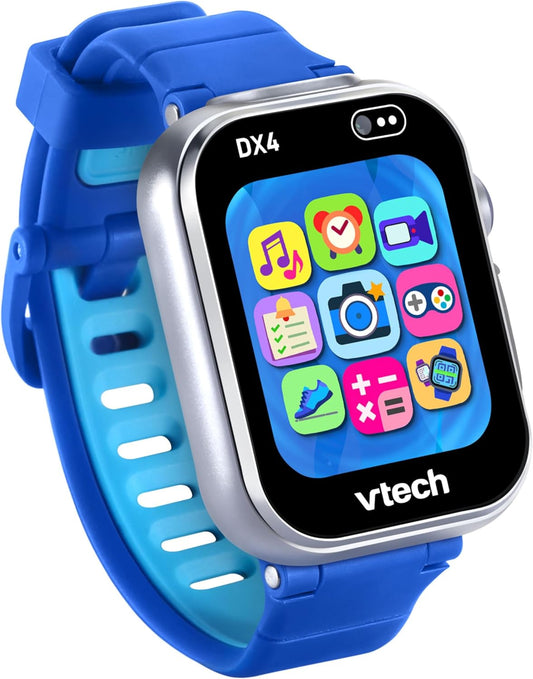 VTech KidiZoom Smartwatch DX4, Blue (Bilingual Version)