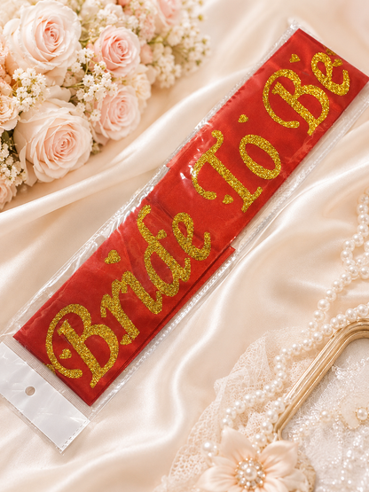 Bride To Be Sash | Happy Birthday Sash | Bridal Shower Sash | Bachelorette Party Sash | Birthday Party Celebration Sash | Premium Quality Multiple Colors