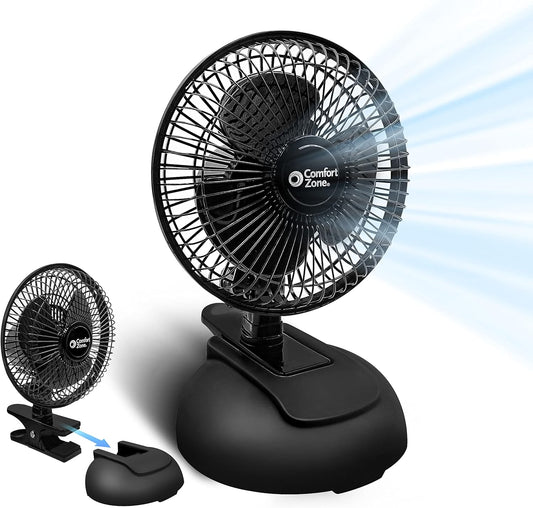 CZ6XMBK-EC Clip/Desk Combo Fan