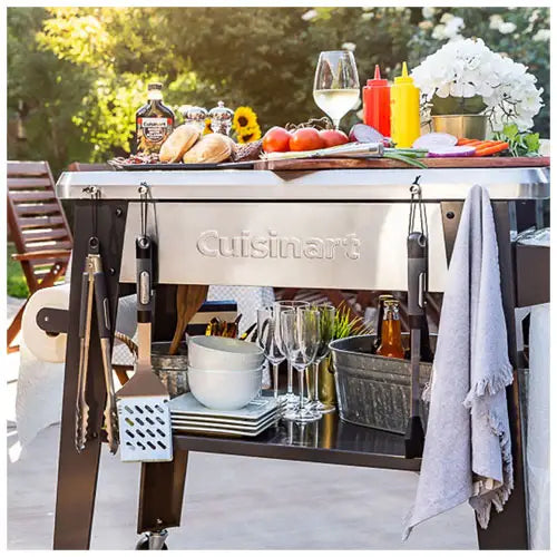 Cuisinart Outdoor Stainless Steel Prep Table 36" X 22"