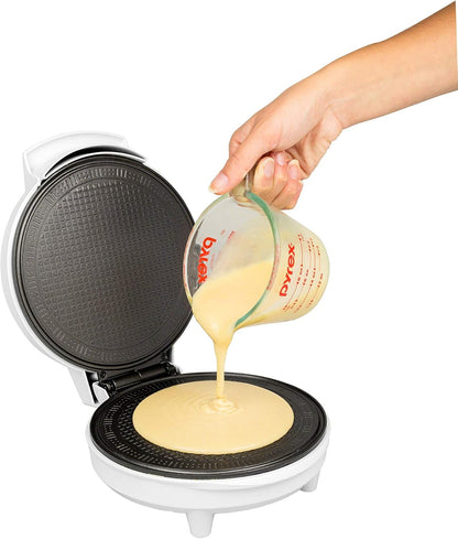 Waffle Cone and Bowl Maker- Includes Shaper Roller and Bowl Press- Homemade Ice Cream Cone Iron Machine - Electric Nonstick Waffler Iron, Unique Birthday Treat, Gift Giving or Entertaining Holiday Fun