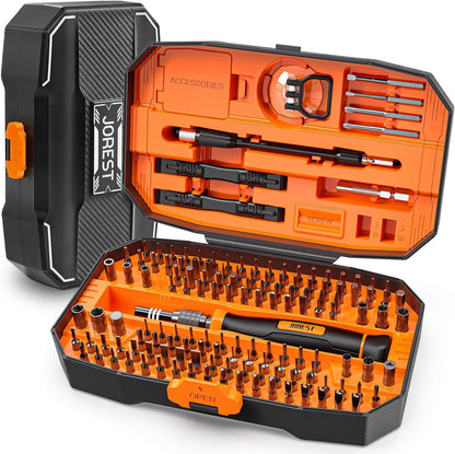 152-in-1 Precision Screwdriver Set, Magnetic Mini Tool Kit with Torx, Triwing, Pentalobe and Multi-Bits, Repair Kit for Electronics, Laptops, Phones, RC, and Gaming Consoles