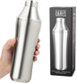 Vacuum Insulated Stainless Steel Cocktail Shaker, 28oz Hybrid Martini Shaker with Built-In Measuring System and Strainer, Leak-Resistant Bar Shaker for Home Use - PuriLite