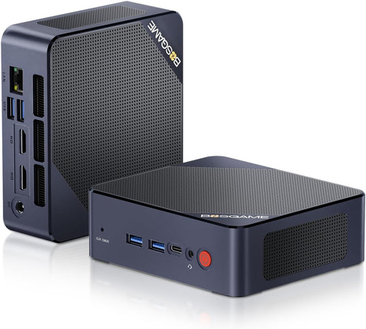 BOSGAME B95 Mini PC W11 Pro, Intel 12th Gen N95 (up to 3.4GHz) 16GB RAM 512GB M.2 SSD Minipc, Mini Desktop Computer Support 4K UHD Dual HDMI & Type-C, WiFi 5, BT 5.0