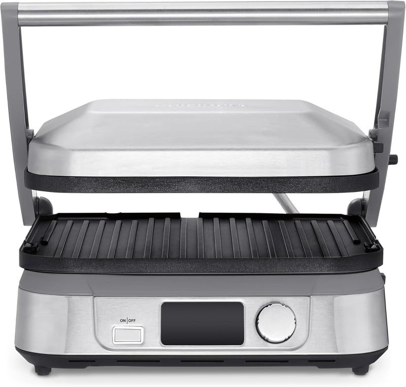 CUISINART GR-5BC Cuisinart Griddler Five, Silver, 1 Count, Silver