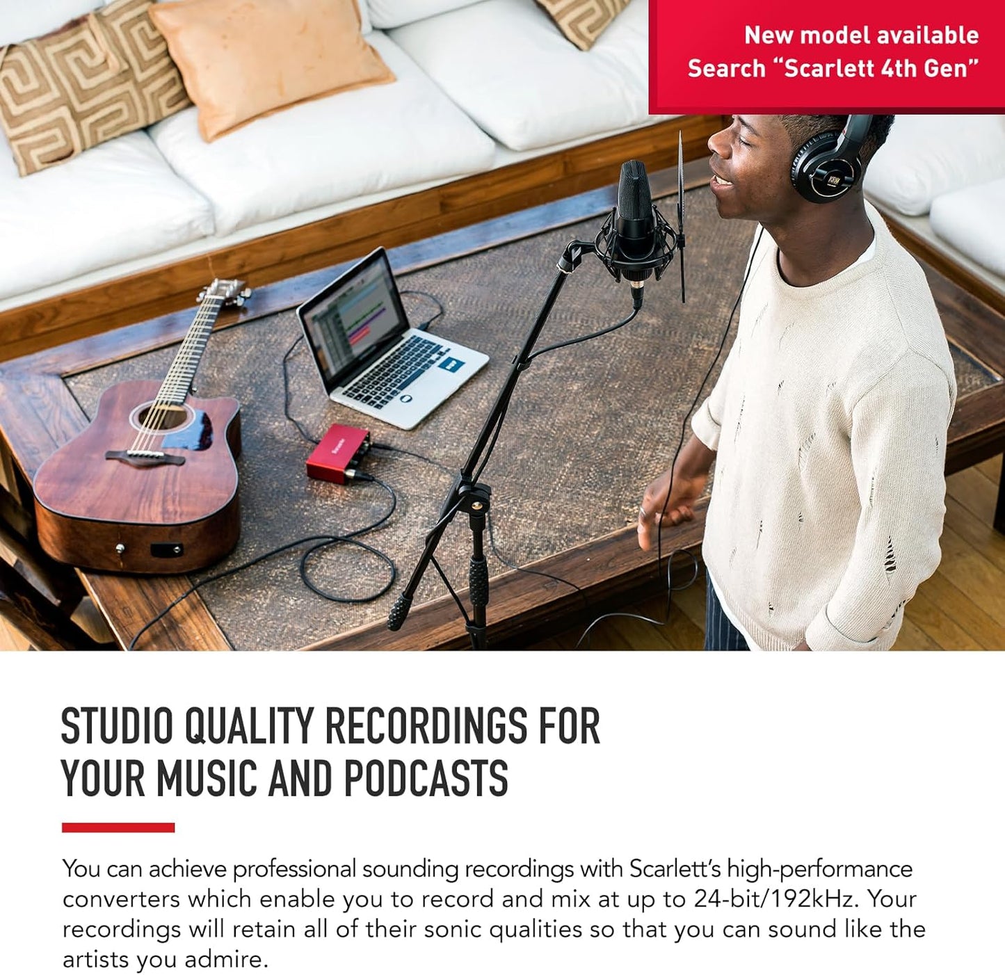 Focusrite Scarlett Solo (3rd Gen) USB Audio Interface with Pro Tools | First