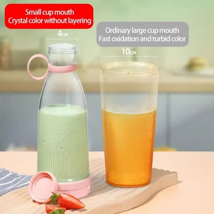 Purilite Select Portable USB Electric Juicer Cup – 6-Blade Mini Blender for Smoothies, Milkshakes & Fresh Fruit Juice Under 500ml - PuriLite