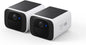 eufy security S220 SoloCam 2-Cam Pack, Wireless Outdoor Camera, Solar Security Camera, Always Powered, 2K Resolution, No Monthly Fee, 2.4 GHz Wi-Fi, HomeBase 3 Compatible, Home Security System