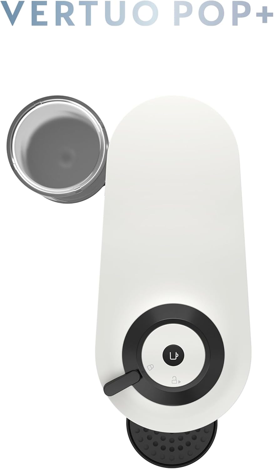 Nespresso Vertuo Pop+ Coffee and Espresso Machine by Breville - Coconut White