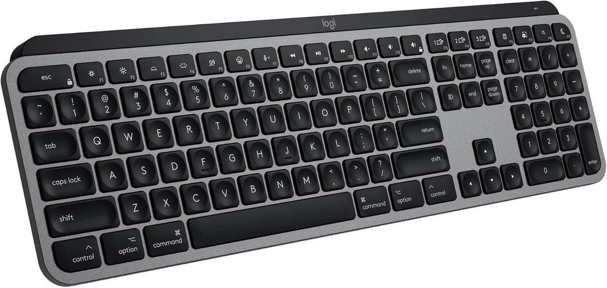 258 Keyboard Key Logitech MX Keys S for Mac, Wireless Keyboard, Fluid, Precise Laptop-L ...