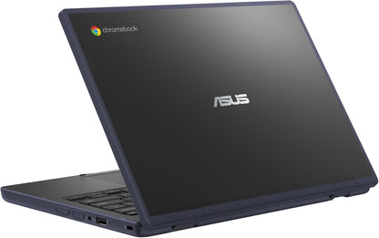 ASUS Chromebook Laptop, 11.6" HD Display, MediaTek Kompanio 520, 4GB LPDDR4X RAM, 64G eMMC Storage, MIL-STD 810H Durability, ChromeOS, Mineral Gray, CZ1104CM2A-AS01-CB