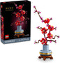 Adult Floral Building Set Artificial Flower Decor, DIY Plum Blossom Centerpiece for Home and Office, Relaxing Craft Kit Ages 18+ - PuriLite