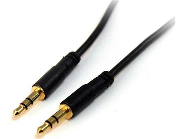 StarTech Cable MU6MMS 6ft Slim 3.5mm Stereo Audio Cable M M