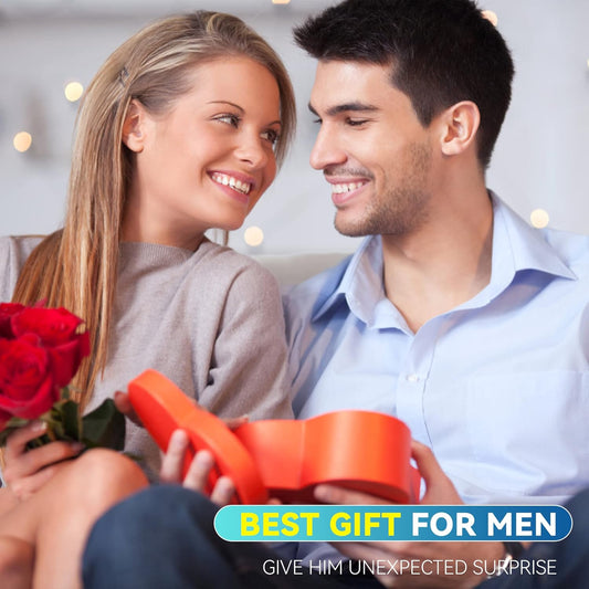 Gifts for Him Her Men Boyfriend Husband, Coquimbo Electric Lighter USB Rechargeable Windproof Lighter, Flameless Dual Arc Plasma Lighter for Household Candie Incense Fireplace (Black)