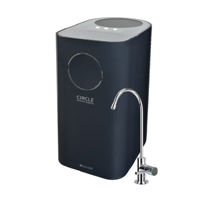 Brondell H2O+ Circle RC100-BN Reverse Osmosis Water Filtration System, 4-Stage, Chrome