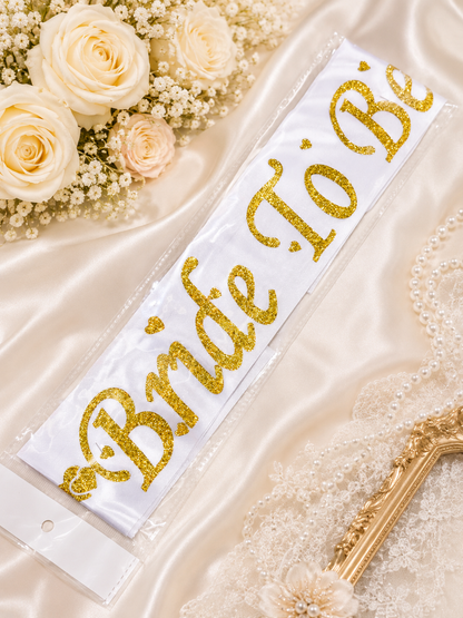 Bride To Be Sash | Happy Birthday Sash | Bridal Shower Sash | Bachelorette Party Sash | Birthday Party Celebration Sash | Premium Quality Multiple Colors