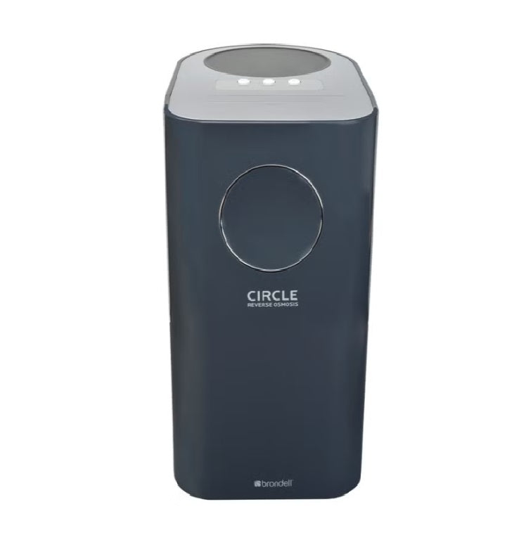 Brondell H2O+ Circle RC100-BN Reverse Osmosis Water Filtration System, 4-Stage, Chrome