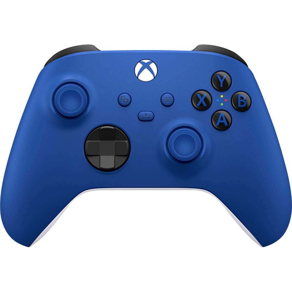 Xbox Wireless Gaming Controller (2025) – Shock Blue – Play on Xbox, Windows, Android, iOS, FireTV Sticks, Smart TVs, VR Headsets