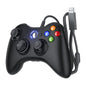 LENISUOLE Wired Controller for Xbox 360 1 Pack, Compatible with xbox 360/360 S/360 E, with Dual-Vibration, 2.5mm headphone Jack