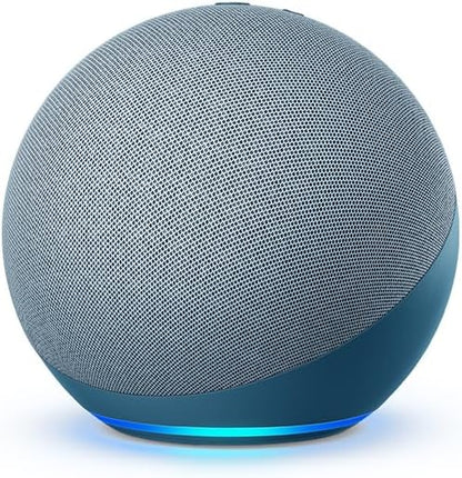 Amazon Echo (4th Gen) | With premium sound, smart home hub, and Alexa | Twilight Blue
