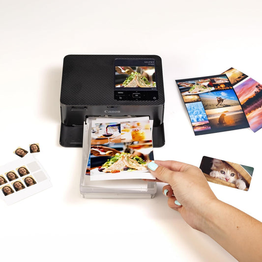 Canon SELPHY CP1500 Compact Photo Printer Black - PuriLite