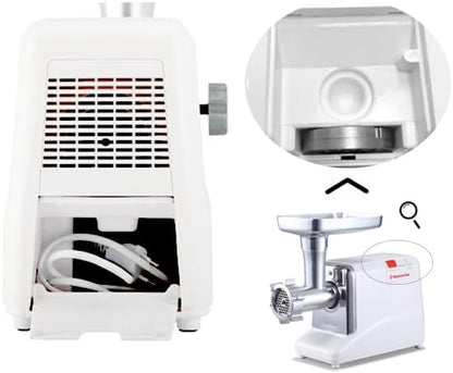 Sunmile SM-G50 ETL Electric Meat Grinder - Max 1.3 HP 1000W Heavy Duty Meat Mincer Sausage Grinder - Metal Gears, Reverse, Circuit Breaker, Stainless Steel Cutting Blade and Plates, 1 Big Sausage Stuffs