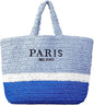 POAPRRD Large Straw Tote Bag Summer Straw Purse for Women Vacation Raffia Woven Beach Bags Handbag