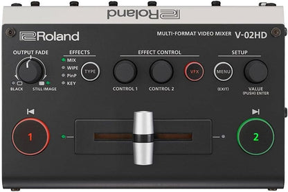 ROLAND Professional A/V Multi-Format Video Switcher (V-02HD)