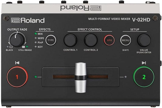 ROLAND Professional A/V Multi-Format Video Switcher (V-02HD)