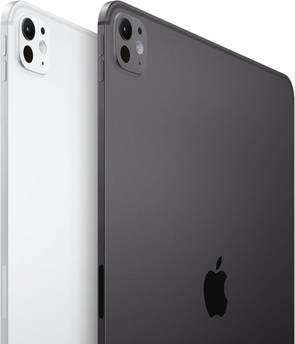 Apple iPad Pro 11-Inch (M4): Built for Apple Intelligence, Ultra Retina XDR Display, 256GB, 12MP Front/Back Camera, LiDAR Scanner, Wi-Fi 6E, Face ID, All-Day Battery Life — Space Black