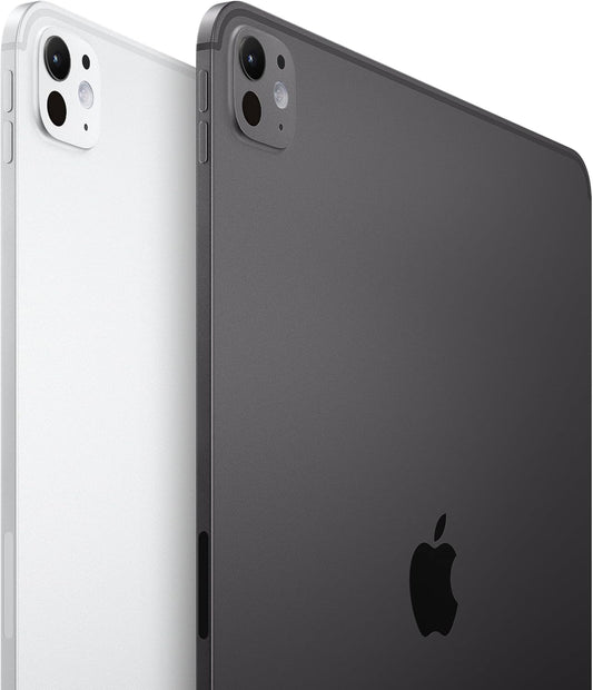 Apple iPad Pro 11-Inch (M4): Built for Apple Intelligence, Ultra Retina XDR Display, 256GB, 12MP Front/Back Camera, LiDAR Scanner, Wi-Fi 6E, Face ID, All-Day Battery Life — Space Black