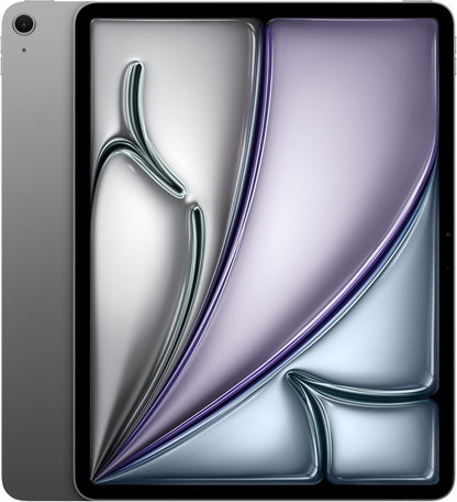 Apple iPad Air 13-inch with M3 chip Built for Apple Intelligence, Liquid Retina Display, 128GB, 12MP Front/Back Camera, Wi-Fi 6E, Touch ID, All-Day Battery Life — Space Gray