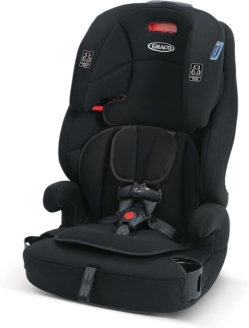 Graco Tranzitions 3-in-1 Harness Booster Seat, Toddler to Big Kid Car Seat from 10-45 kg (22-100lb), Harness/Highback/Backless Booster, Proof