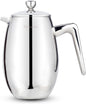 Easyworkz Nando French Press 700ml Double Wall Insulated Thermal Coffee Maker,304 Stainless Steel Cafetiere