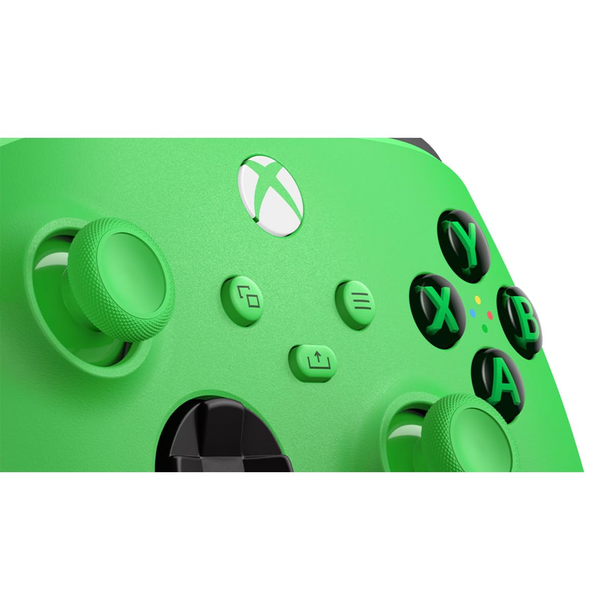 Xbox Wireless Gaming Controller (2025) – Velocity Green – Play on, Windows, Android, iOS, FireTV Sticks, Smart TVs, VR Headsets