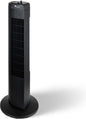 Senville 27" Standing Fan for Bedroom and Home with 60° Oscillation, 3 Speed, Compact Space-Saving Design, SENFZ10-19M
