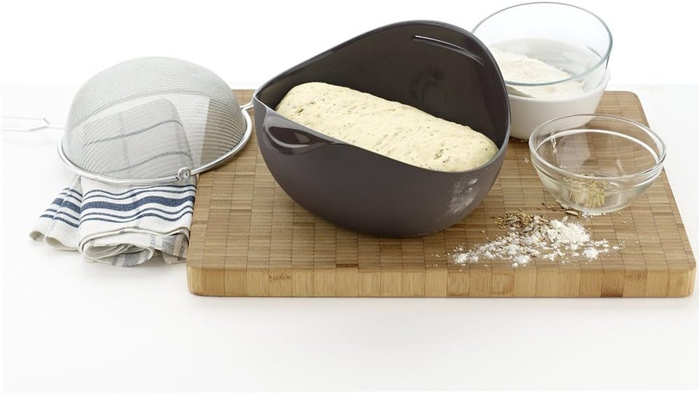 Lekue 0200600M10M017 Silicone Bread Maker, Brown