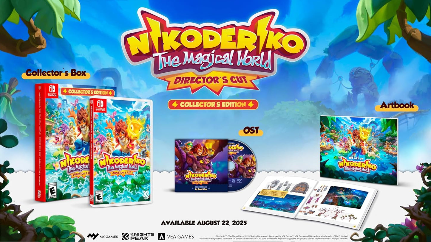 Nikoderiko The Magical World – Director’s Cut Collector’s Edition - Nintendo Switch
