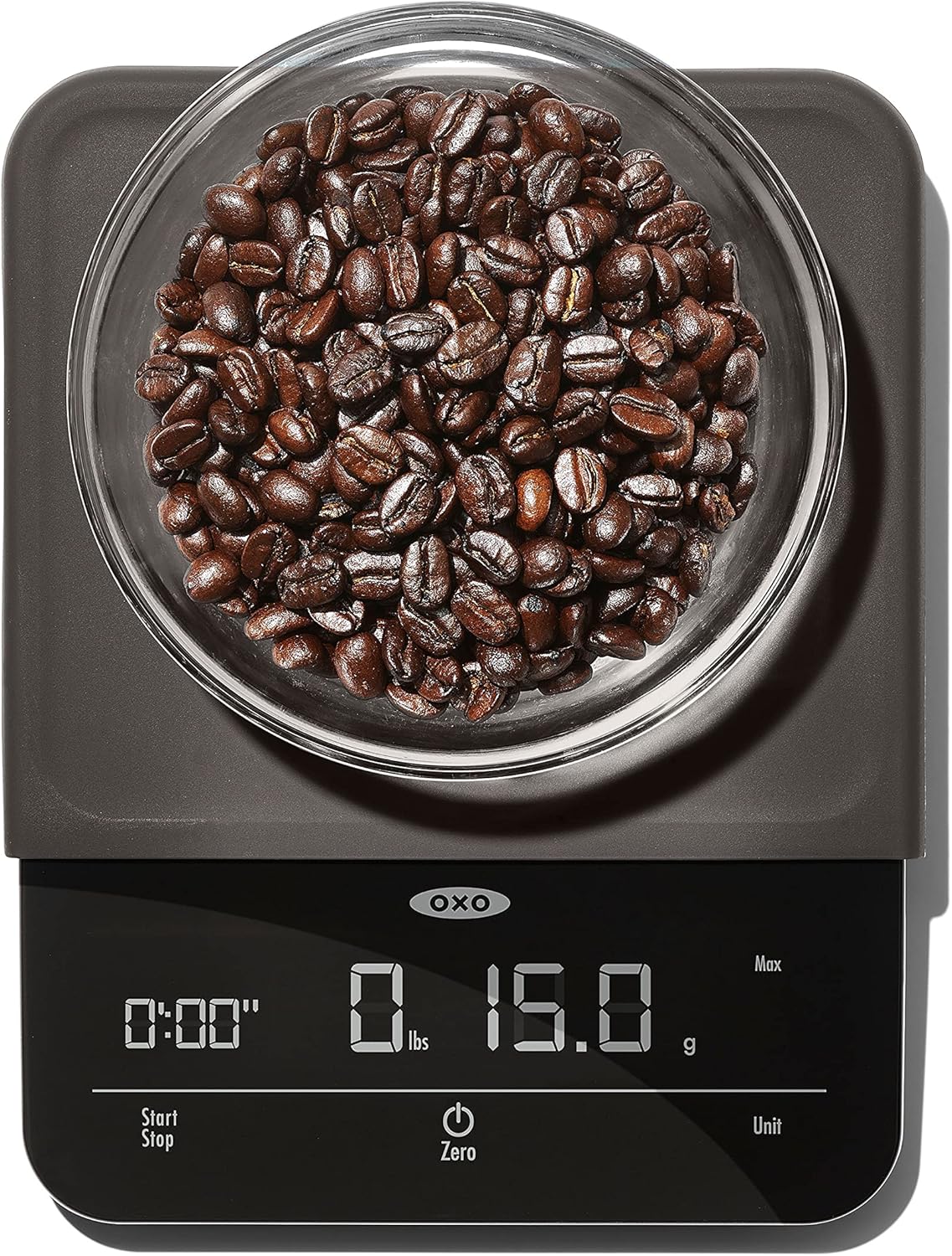 OXO Brew 6 Lb. Precision Coffee Scale with Timer, Black