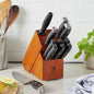 HENCKELS Statement 12 Piece Kitchen Knife Block Set - Professional Cutlery Set, Kitchen Knives Black for Chopping, Slicing, Dicing & Cutting