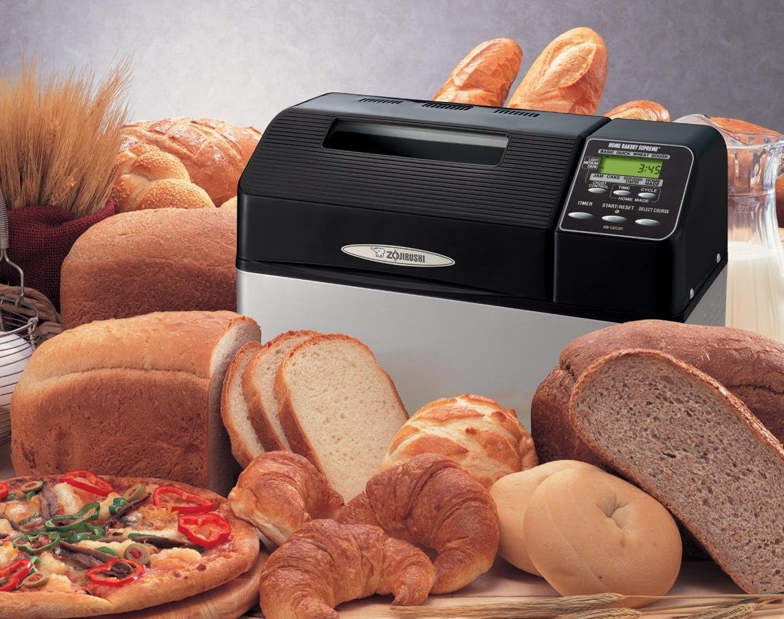 Zojirushi BB-CEC20BA Home Bakery Supreme, Black/Stainless