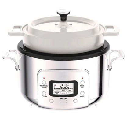 All-Clad 6-in-1 Programmable Slow Cooker with Removable Cast Iron Pot, 4.7 L (5 qt.) - PuriLite