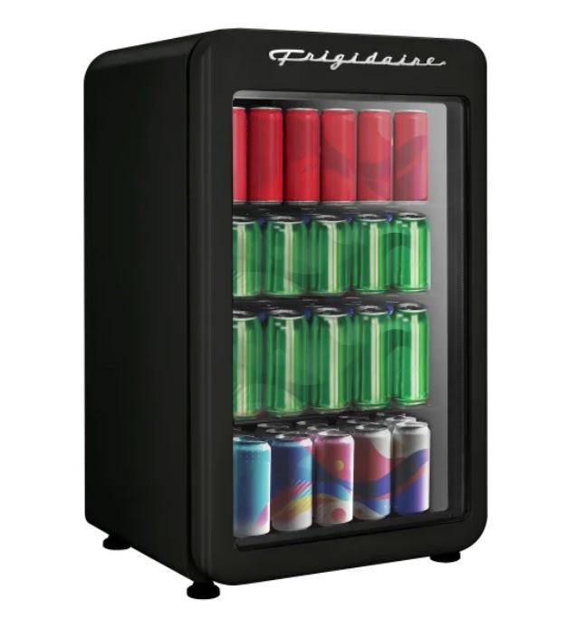 Frigidaire 18 in. 3.3 cu ft. Glass Door Compact Refrigerator with Reversible Door - PuriLite